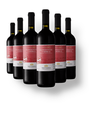 Kit 6 I Corali Sangiovese Umbria IGP