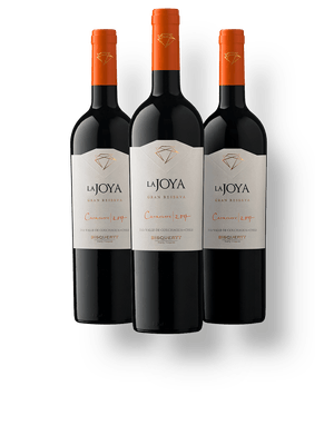 Kit 3 Bisquertt La Joya Gran Reserva Carménère