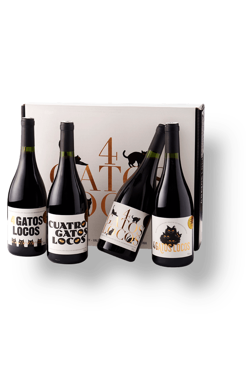 Kit 4 Cuatro Gatos Locos Malbec