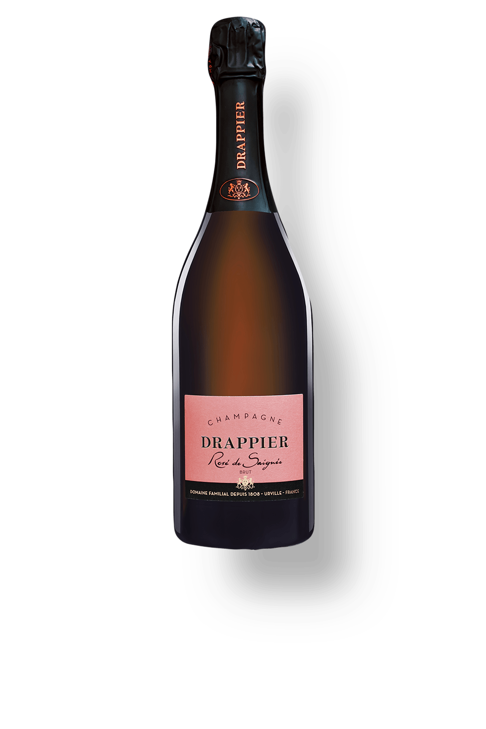 Drappier Rosé Brut 750ml Drappier Champagne Rosé Saignée Extra-Brut - World Wine - World Wine