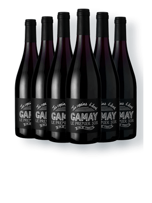 kIt 6 Chateau de Corcelles Les Copains D'abord 'le Premier Soir' Gamay