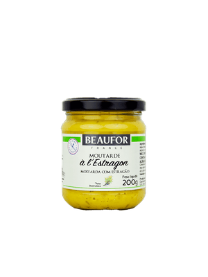 Mostarda Dijon Com Estragão 200g Beaufor
