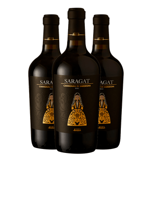 Kit 3 Atzei Saragat Cannonau di Sardegna DOC