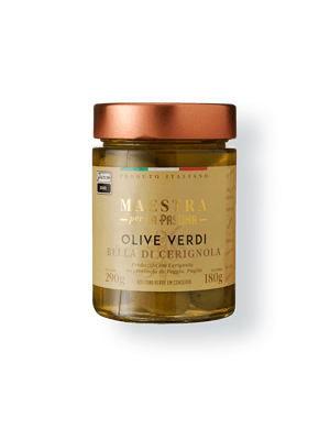 Azeitona Bella Di Cerignola 290g Maestra Per La Pastina