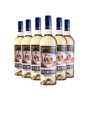 Kit 6 Trementi Bar Siciliano Chardonnay & Viognier Terre Siciliane IGP