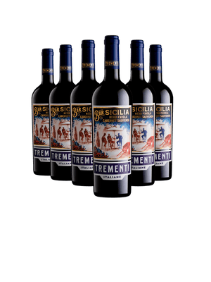Kit 6 Trementi Bar Sicilia Nero d'Avola & Cabernet Sauvignon DOP