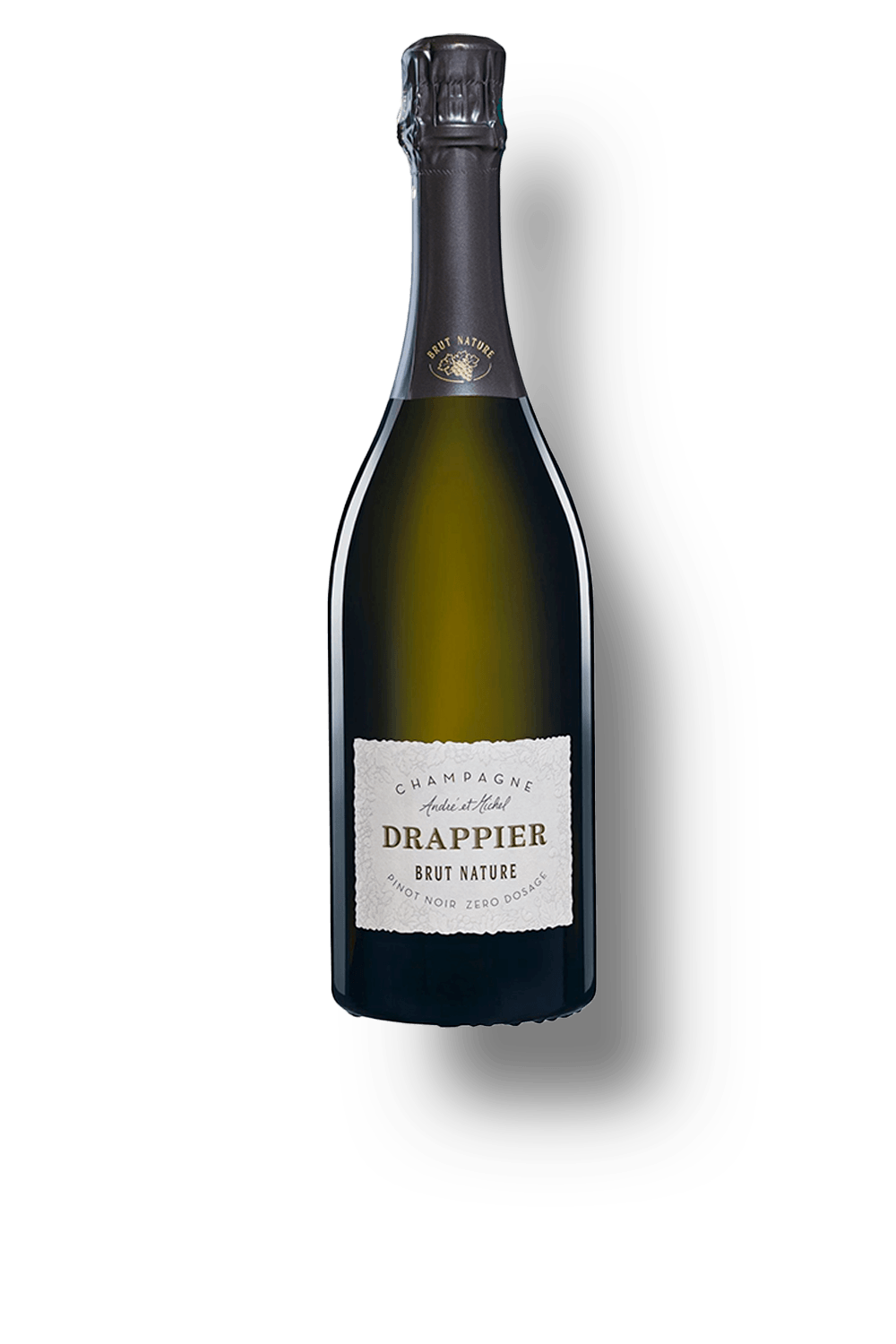 ワイン Drappier Champagne Premier Cru 750ml Drappier Champagne Brut Nature Pinot Noir Zero Dosage - World Wine